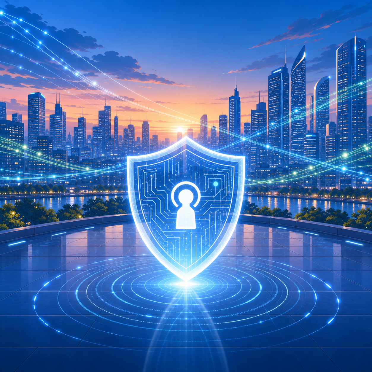 Cybersecurity Identity Management Illustration-1 Cybersecurity Identity Management Illustration-1