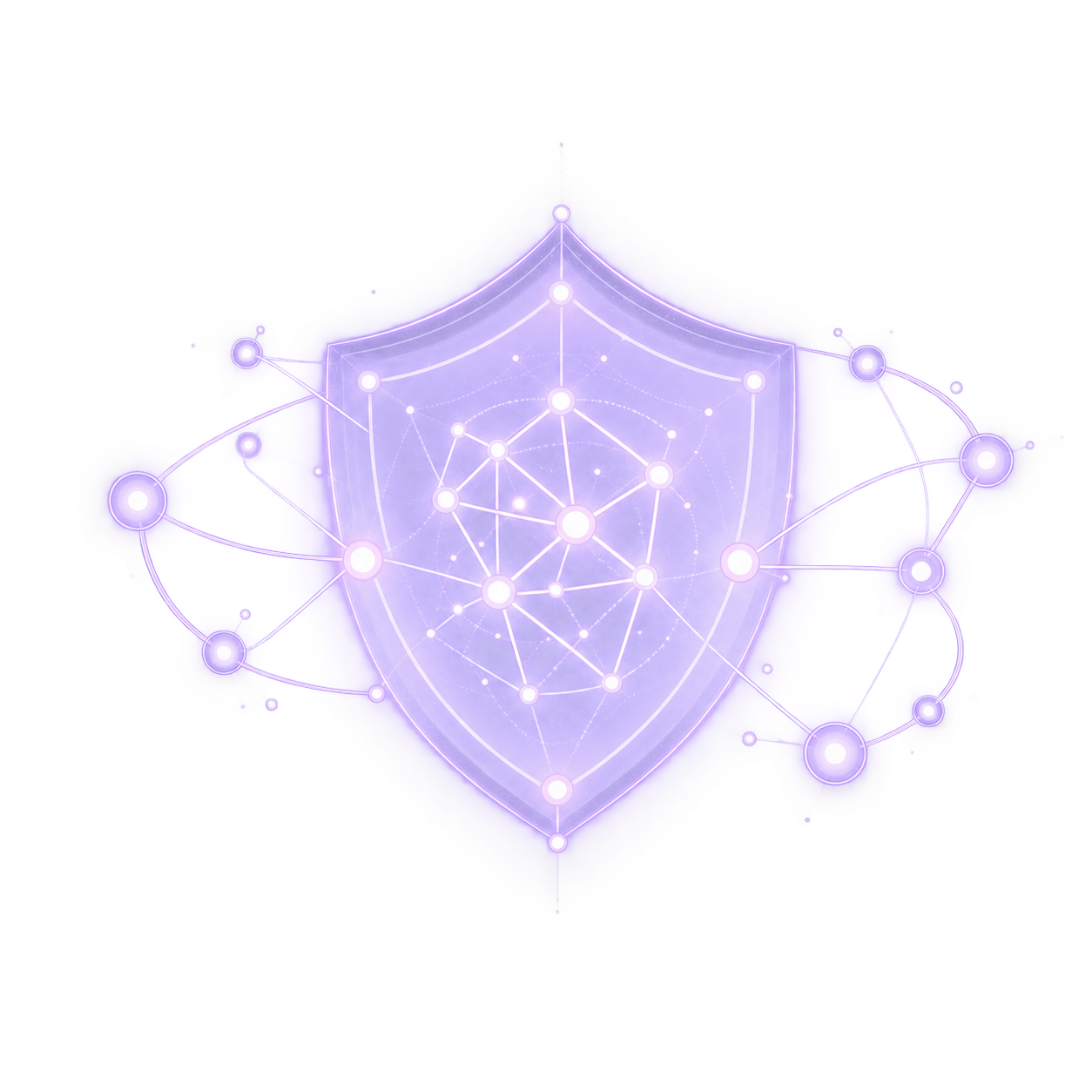 Compact lavender shield network Compact lavender shield network